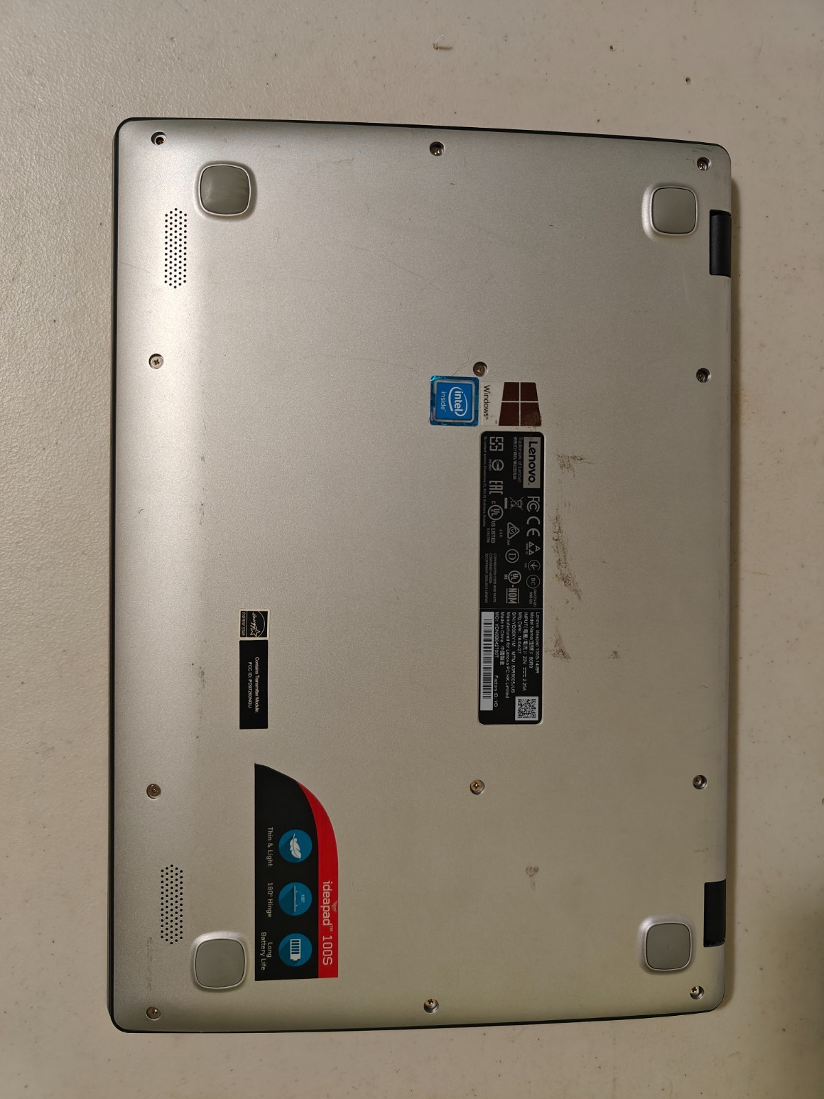 Lenovo IdeaPad 100S-14IBR 14″ Laptop | 2GB 64GB MMC + 32GB SSD | Linux Mint