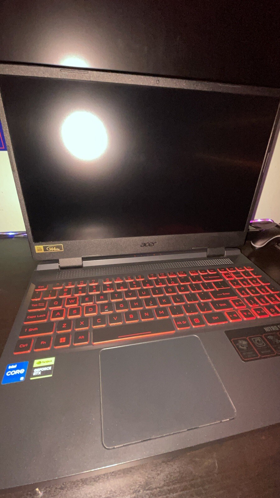 Acer Nitro 5 RTX 3050 | Intel core i5 12500h | 144hz Display | 16G RAM | 1500GB