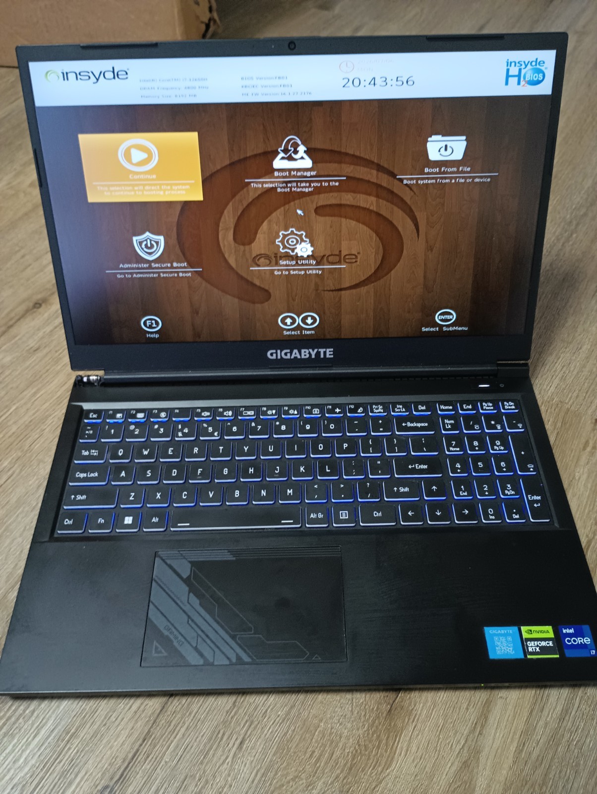 Gigabyte G5 Gaming (i7-126650H, RTX 4060, 8GB RAM, RGB Keyboard, 144HZ)