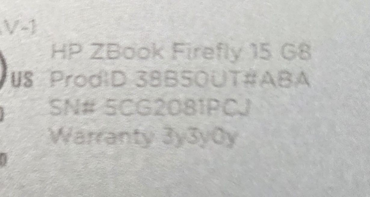 HP ZBook Firefly 15 G8 15.6 Laptop BRAND NEW BATTERY! i7-1165G7 Windows 11 Pro