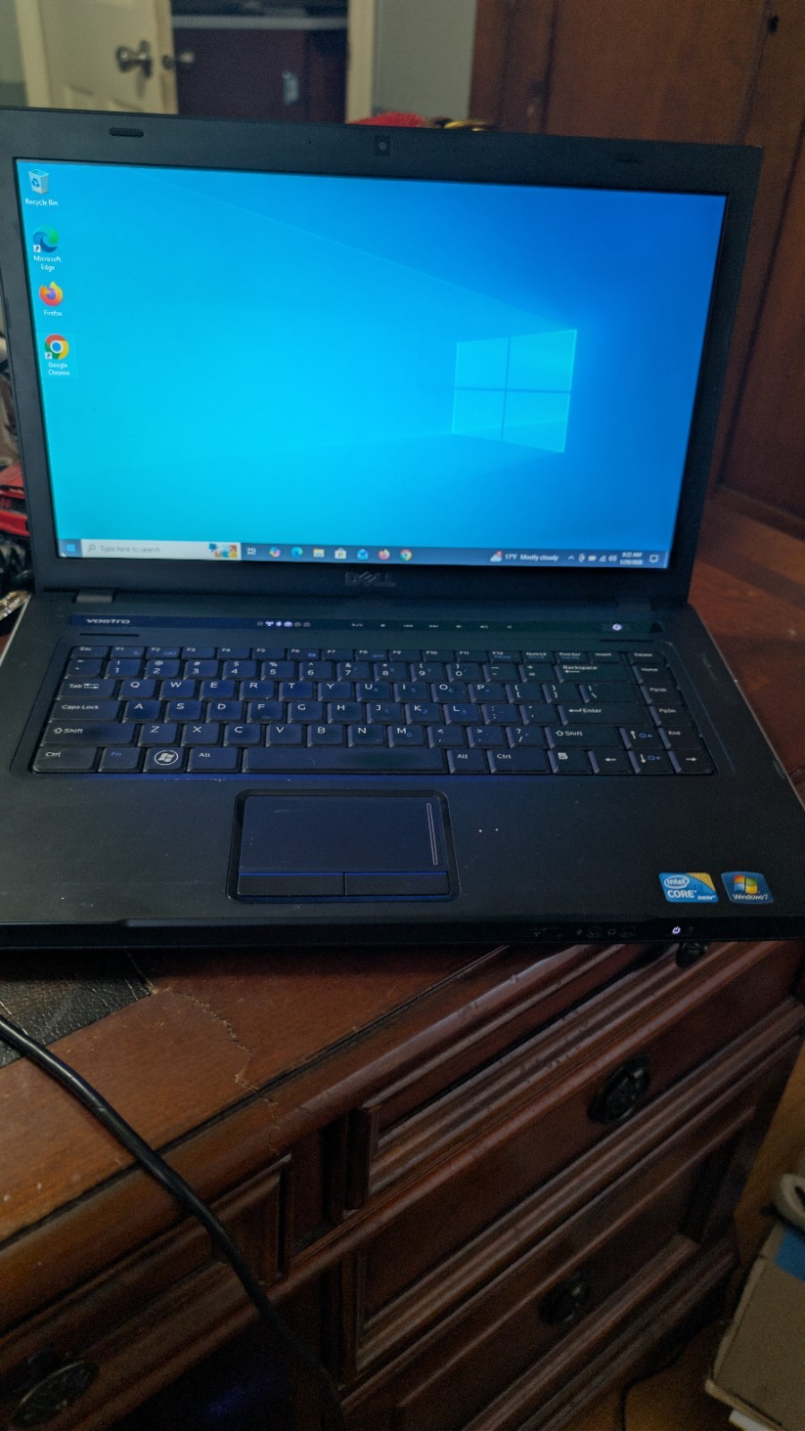 DELL VOSTRO 3500 PC LAPTOP INTEL CORE I3 M370 2.4ghz 4GB 120GB SSD WIN 10 PRO