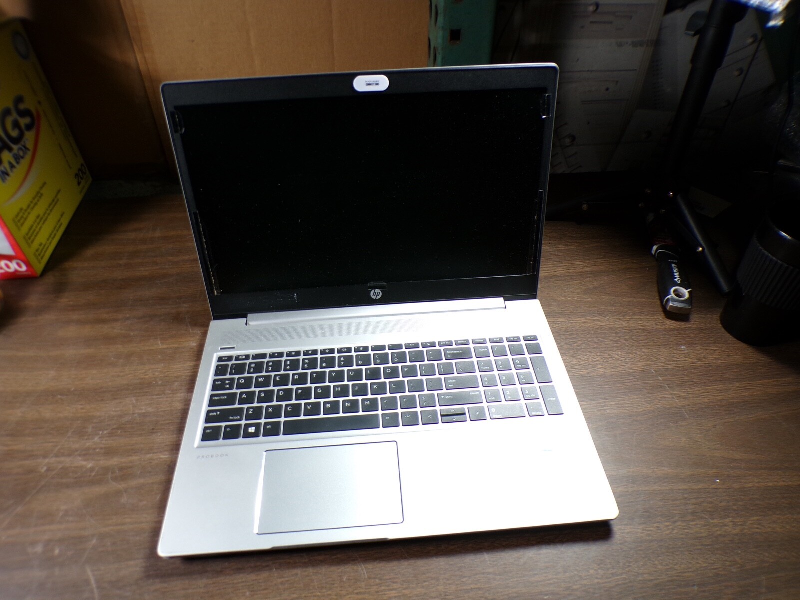 HP PROBOOK 450 G6 INTEL CORE I3-8145U 2.10GHZ 4GB RAM **BIOS L0CKED **NO HD