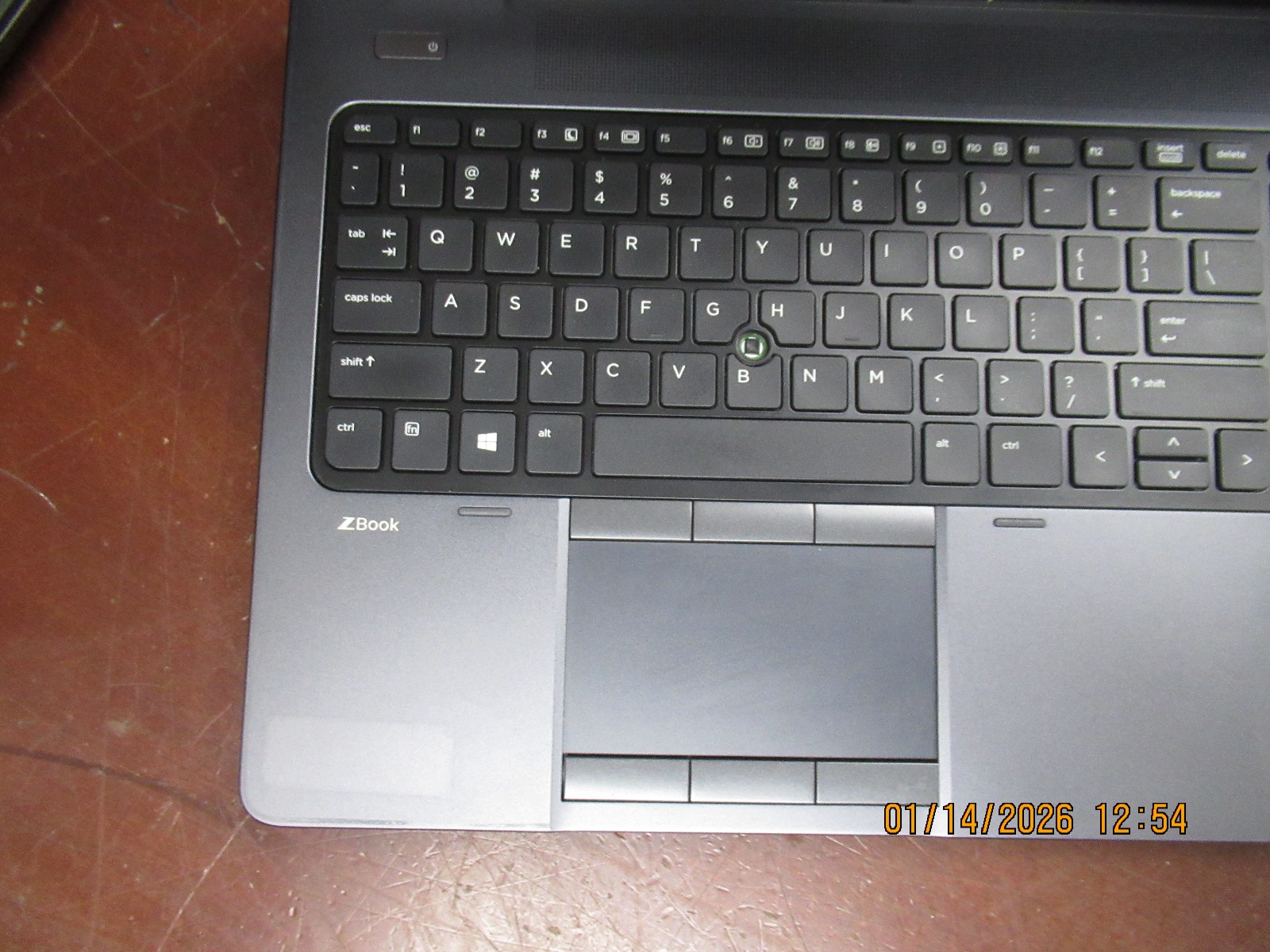 HP ZBook 15 i7-4700MQ 2.40GHZ 16GB 256GB HDD Laptop w/ AC [NO OS]