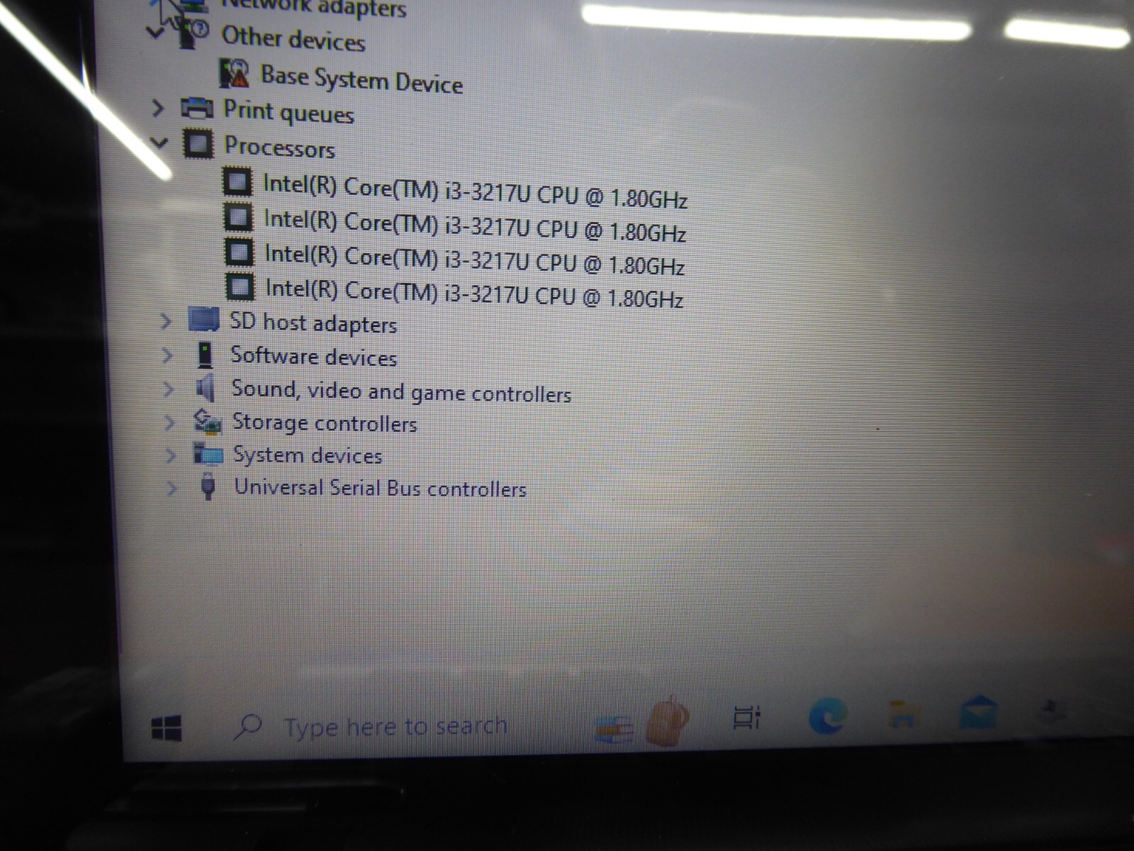 TOSHIBA SATELLITE P845T -S4305 14″ i3-3217U 1.86GHz 8GB 240GB SSD WINDOWS 10 HOM
