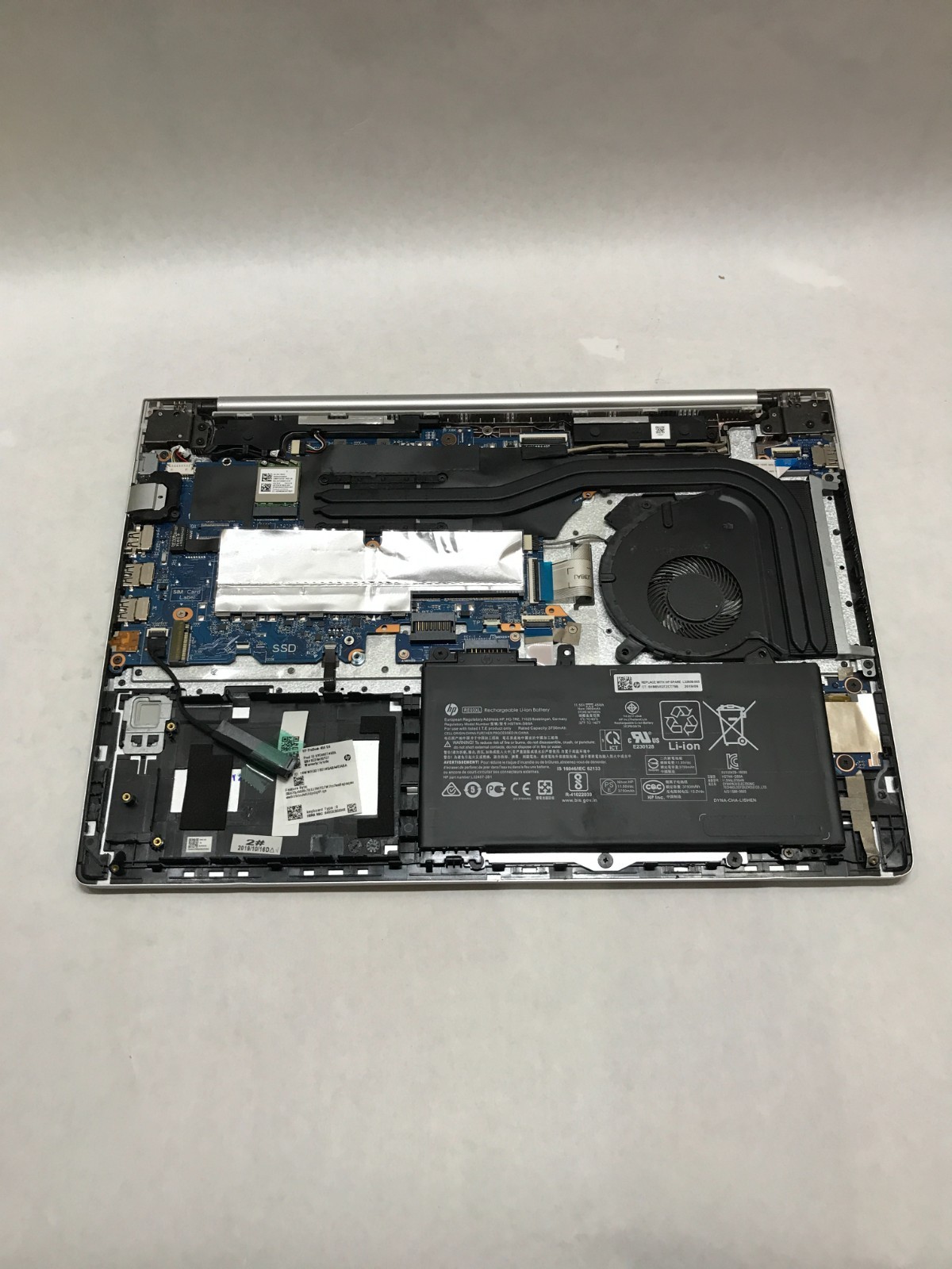 HP EliteBook 450 G6 15″ Intel i5 NO RAM NO SSD/OS Boots To BIOS READ DESC – DW