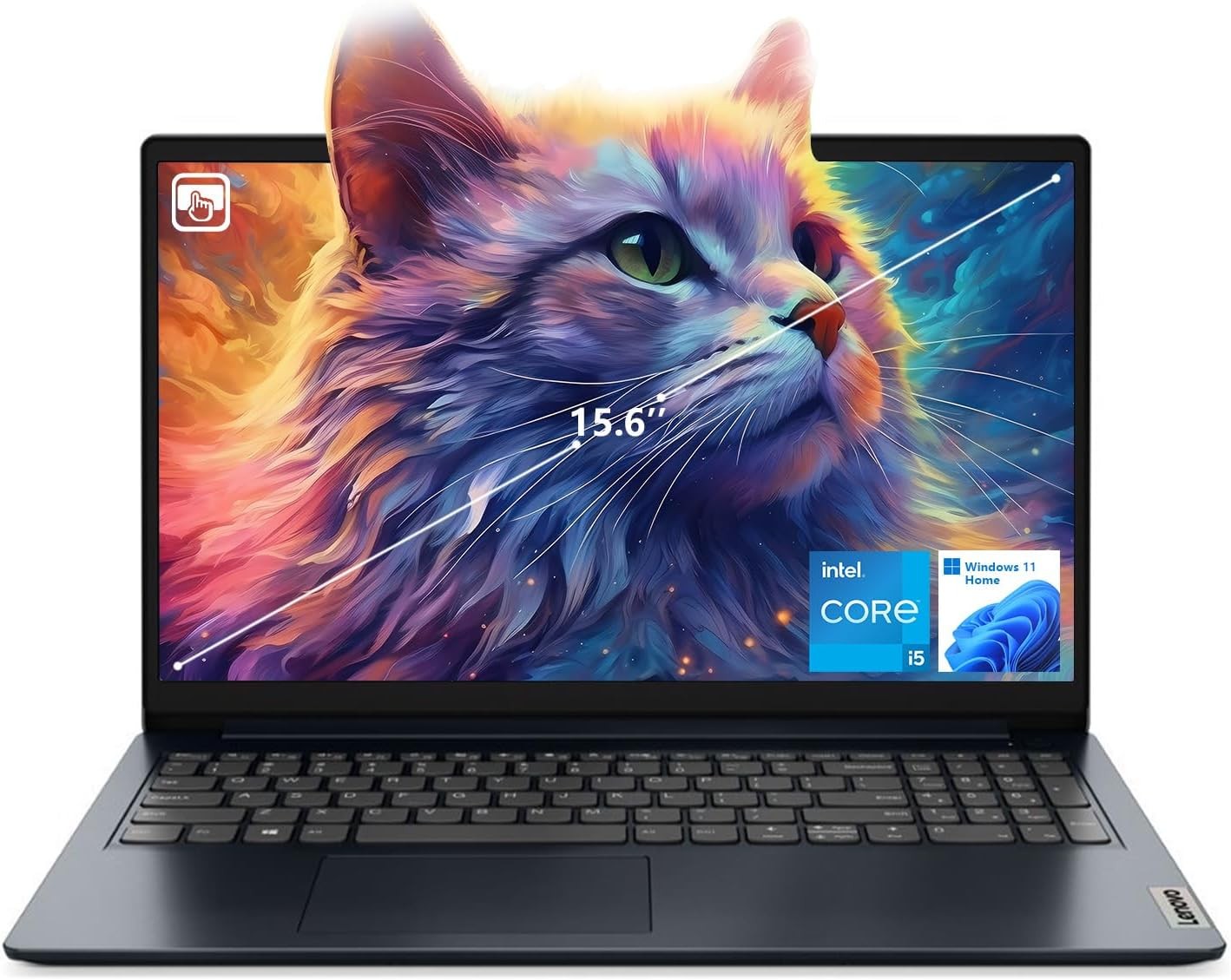 Lenovo IdeaPad 15.6 FHD Touchscreen Laptop Intel Core i5-1335U 8GB RAM 256GB SSD