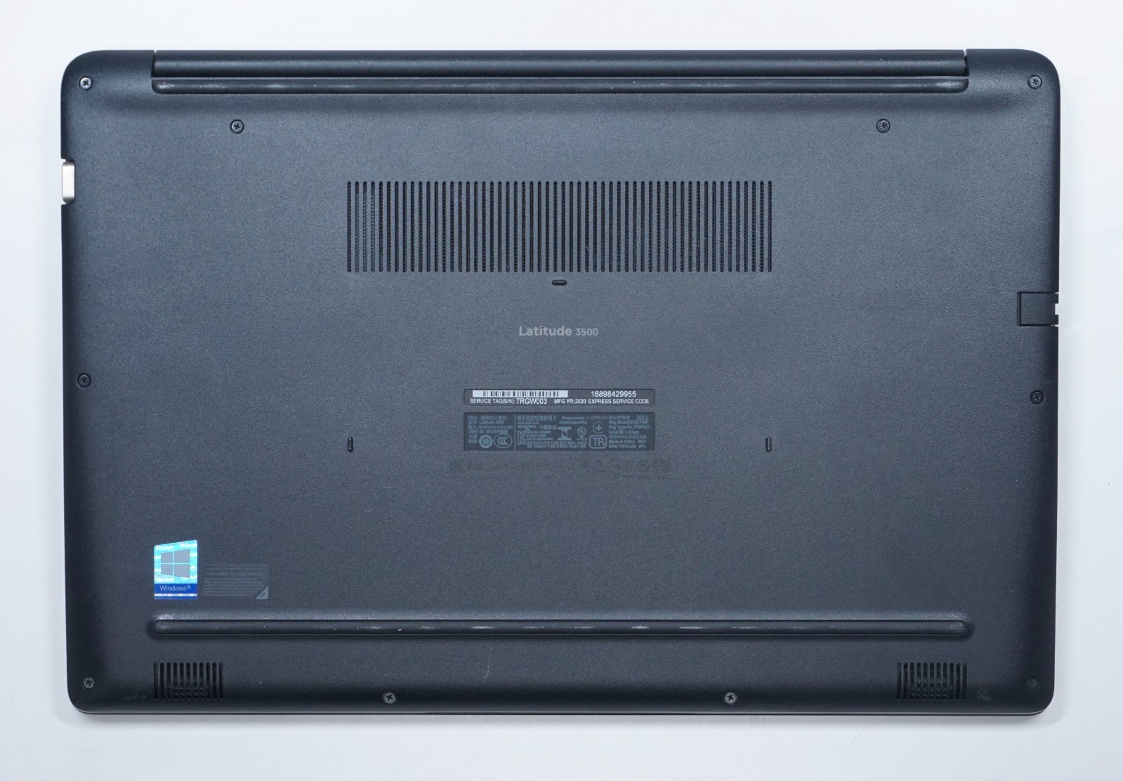 Dell Latitude 3500 Core i7-8565U @1.80GHz 8GB RAM 256GB SSD MX130 FHD (No OS)
