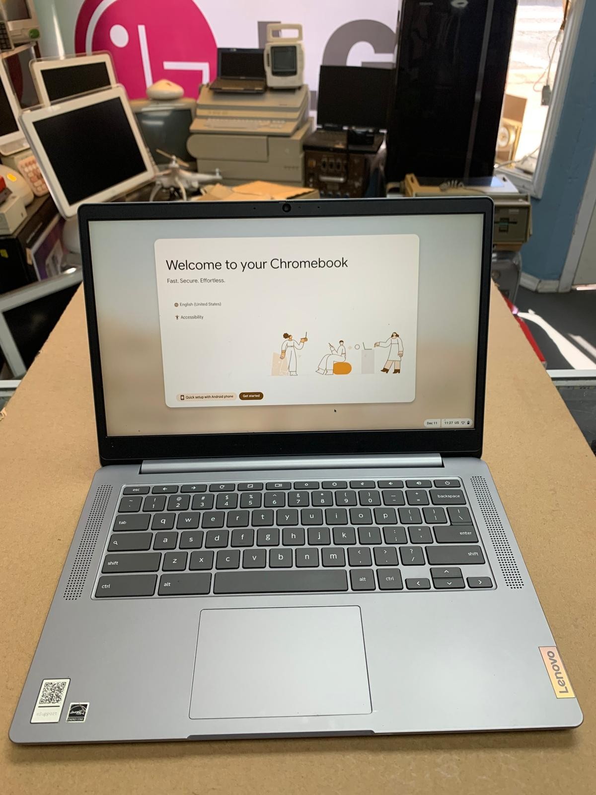 ✨ Lenovo IdeaPad 3 14M836 14″ Chromebook MT8183 4GB 64GB Chrome OS 82KN002GUS✨