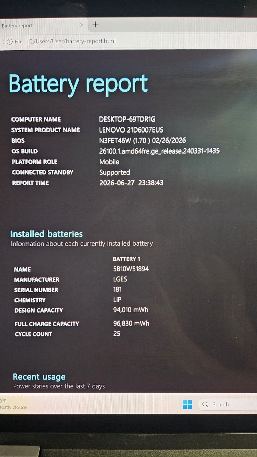 Lenovo ThinkPad P16 Gen 1 i7-12850HX 64GB 2TB RTX A4500 16GB Touch Win11 Pro