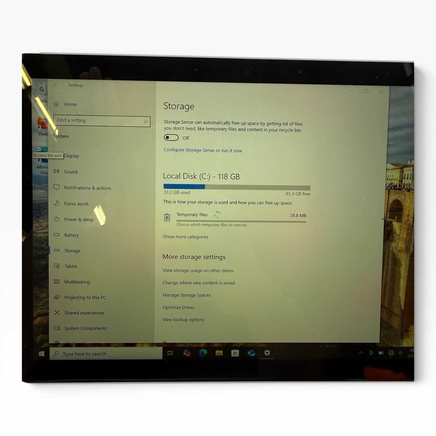 Microsoft Surface Go 2-10.5″ Intel M3-8100y Touch-Screen 8gb / 128gb win10 pro