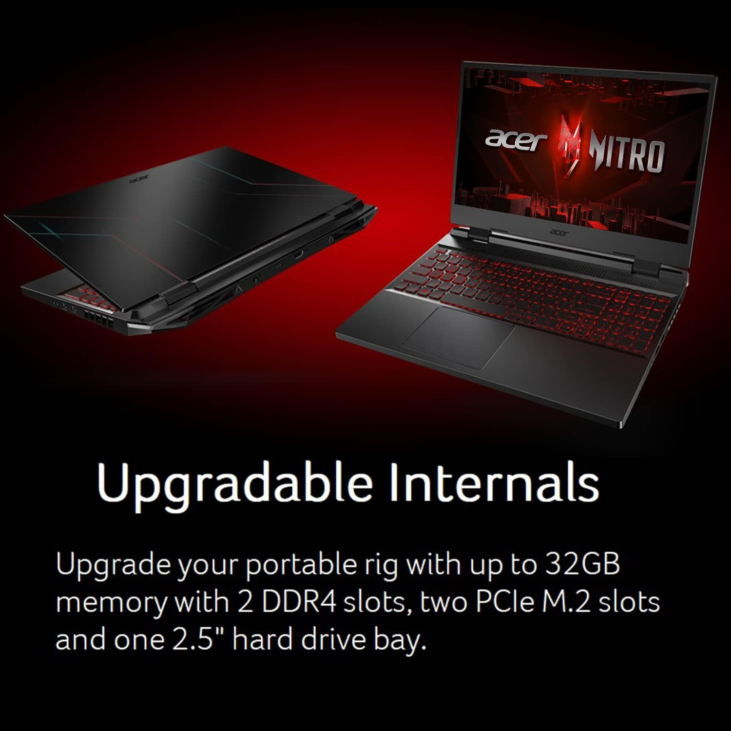 Nitro 5 AN515-58-57Y8 Gaming Laptop | Intel Core I5-12500H | NVIDIA Geforce RTX