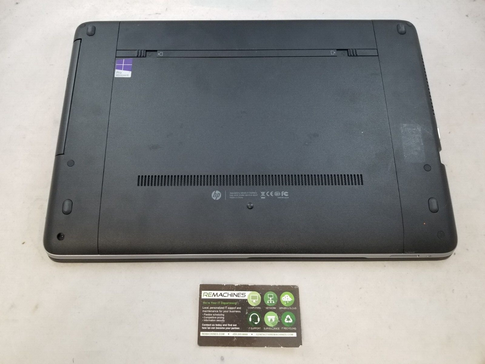 HP ProBook 455 G1 15.6″ Laptop AMD A8-5550 APU 2.1GHz 8GB 500GB HDD Radeon No OS