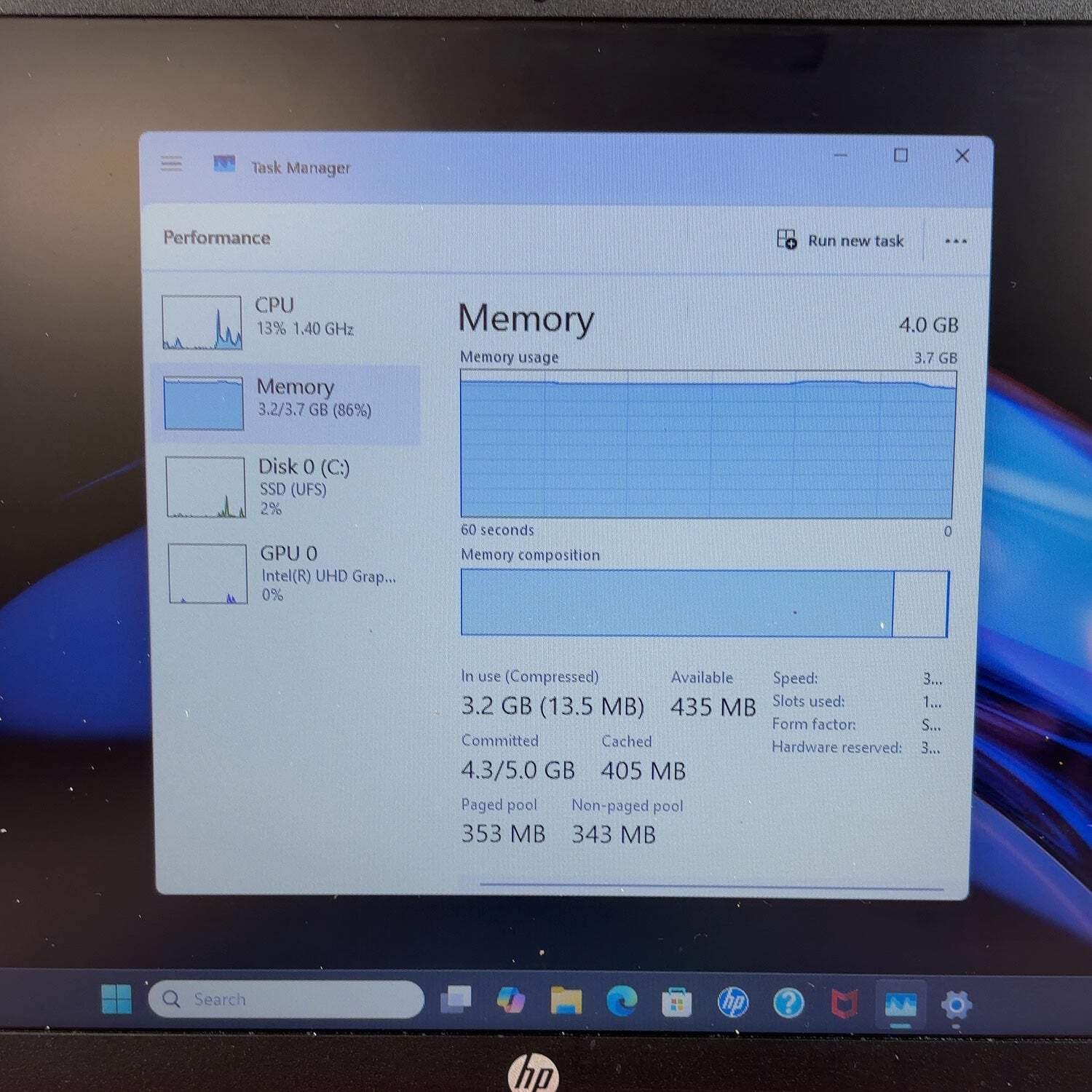 HP Laptop 15-FD0083WM 15.6″ N200 1.0GHz 4GB RAM 128GB SSD