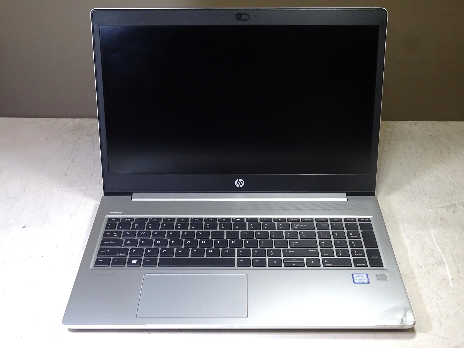 HP ProBook 450 G6, Inte Core i5-8265U CPU 1.60GHz- RAM 8 GB, 256GB NVMe- NO OS
