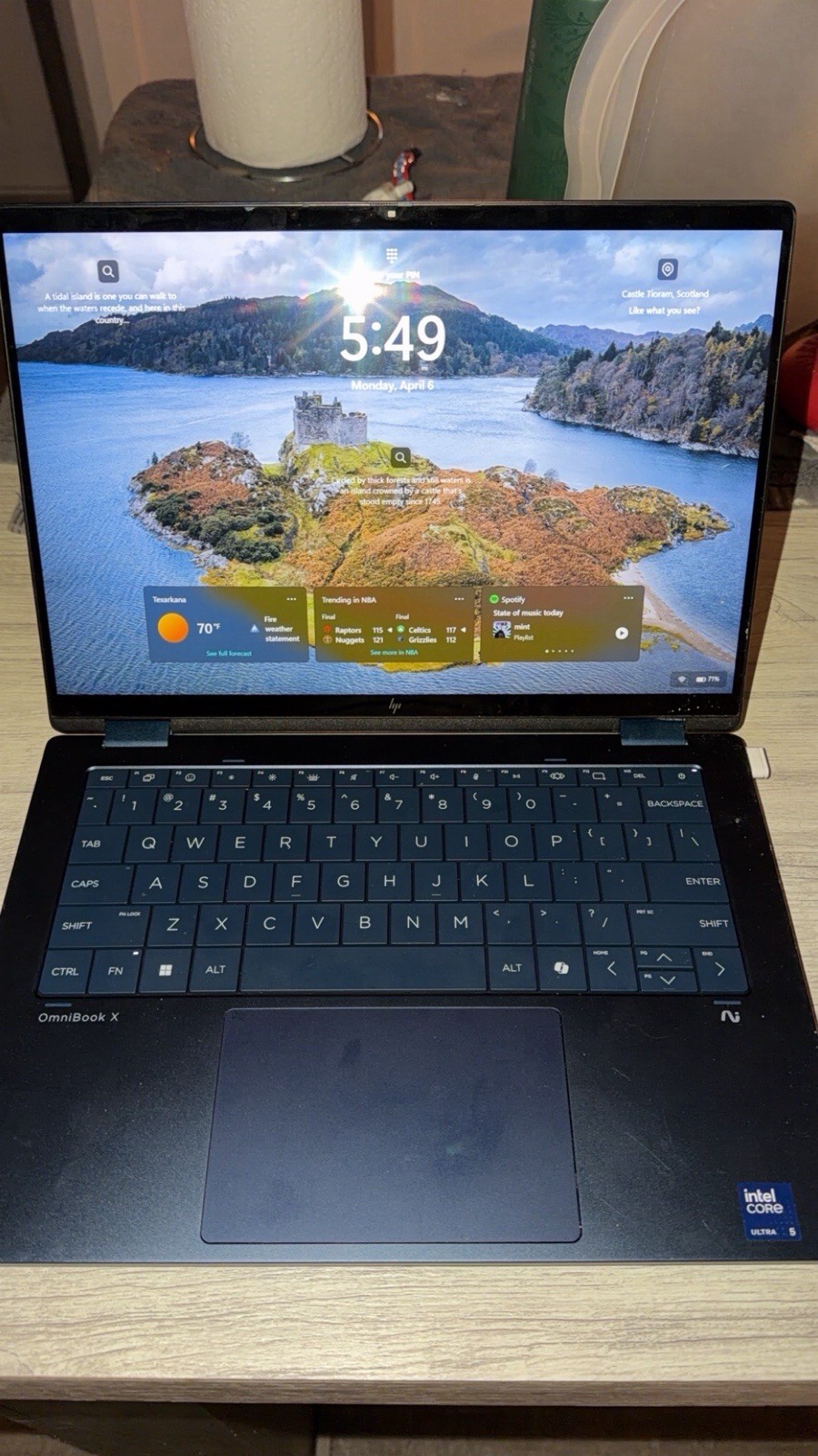 HP OmniBook X Flip 2-in-1 16″ Touchscreen Laptop Core Ultra 7 16GB 1TB SSD