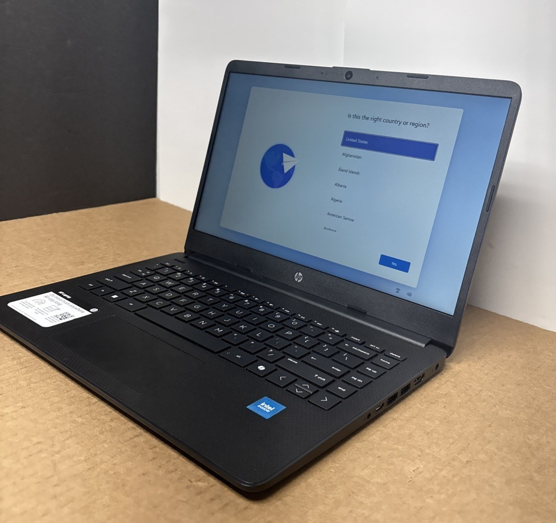 Hewlett Packard Laptop 4 GB DDR4 RAM 64GB SSD Intel UHD Graphics 14-dq3210nr