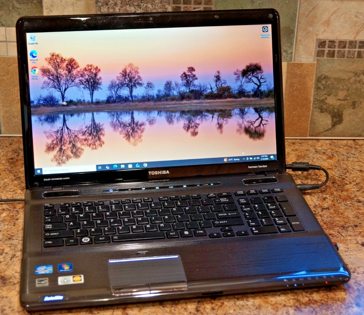 Active 22H2 Version WIN10 PRO Toshiba P775-S7215,GEN2 i7@2.00GHz,6GB RAM,720GB