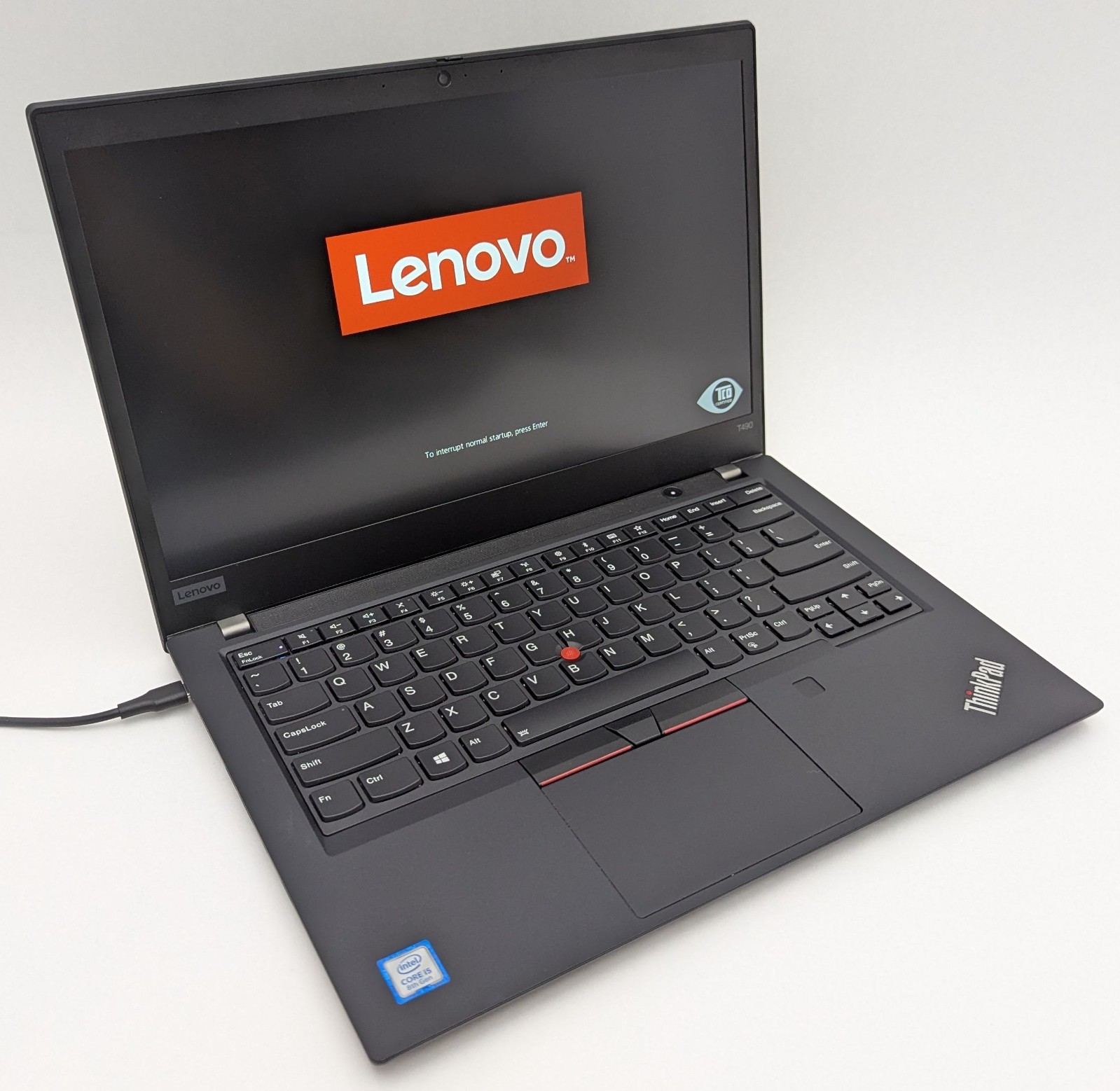Lenovo ThinkPad T490 14″ Laptop i5-8265U 1.60GHz 8GB RAM 256GB NVMe Windows 11