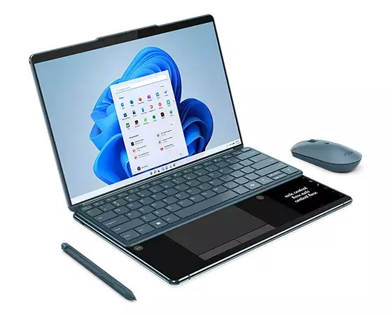 Lenovo Yoga Book 9i DUAL OLED 13.3″ Touch Ultra 7 155U 16GB 1TB W11P Pen Kbd 2Y