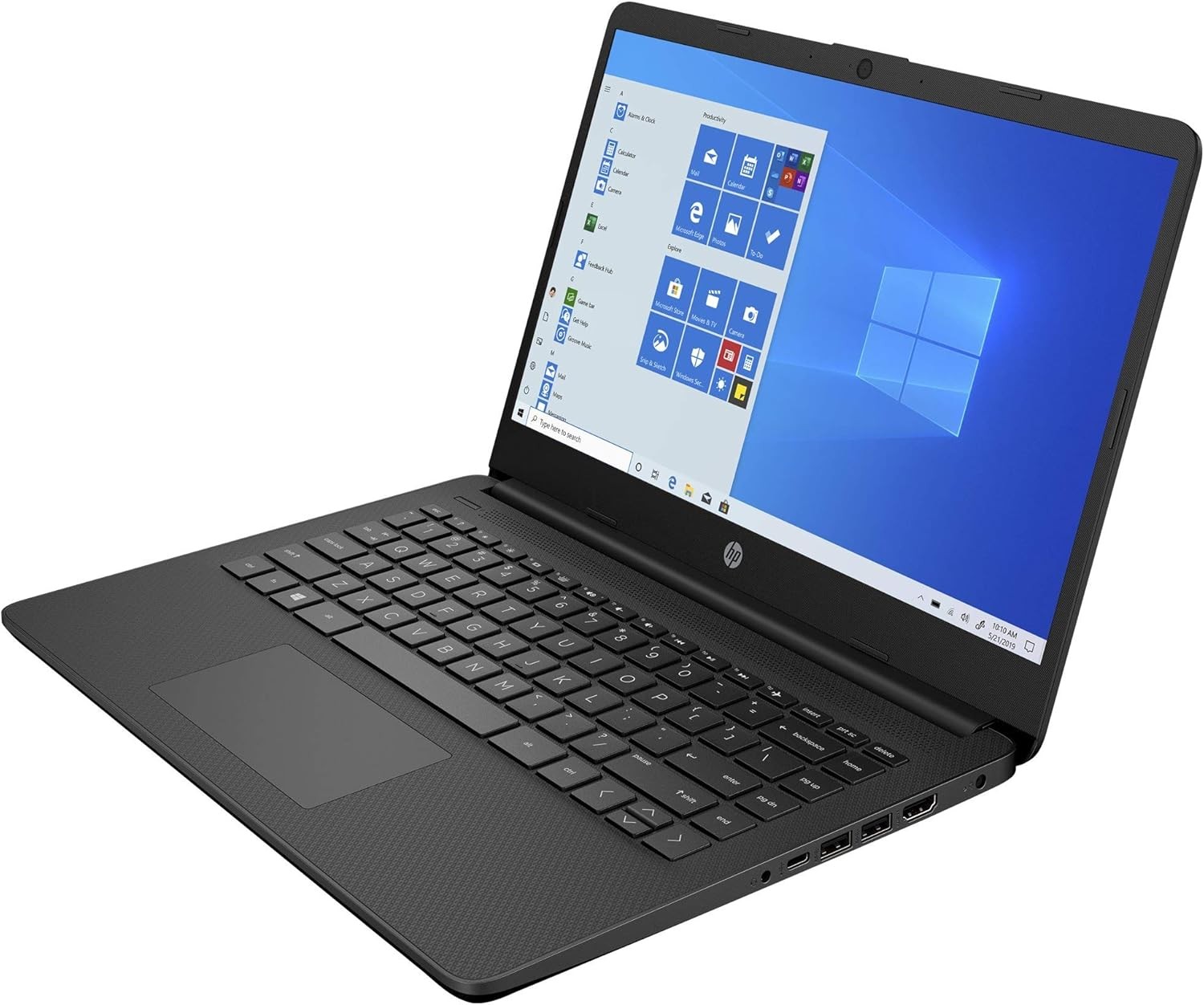 HP 14-inch HD Touchscreen Laptop AMD 3020e 4 GB RAM 64 GB eMMC Storage Win10 H