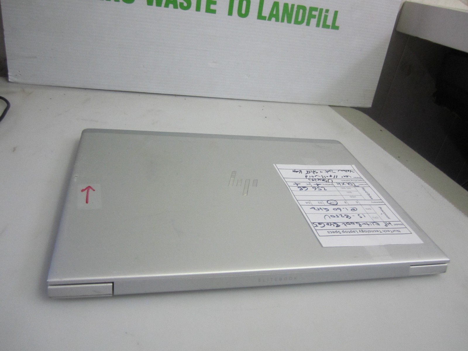 HP EliteBook 840 G5 i5-8250U 1.6GHz 16GB 256GB M2SSD UBUNTU LAPTOP + AC READ