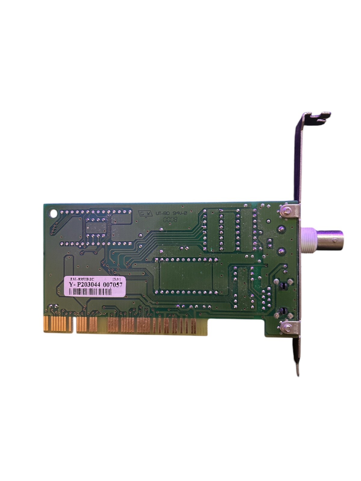 Vintage YEH 9912 KUS-05090 PCI Coax Network Board
