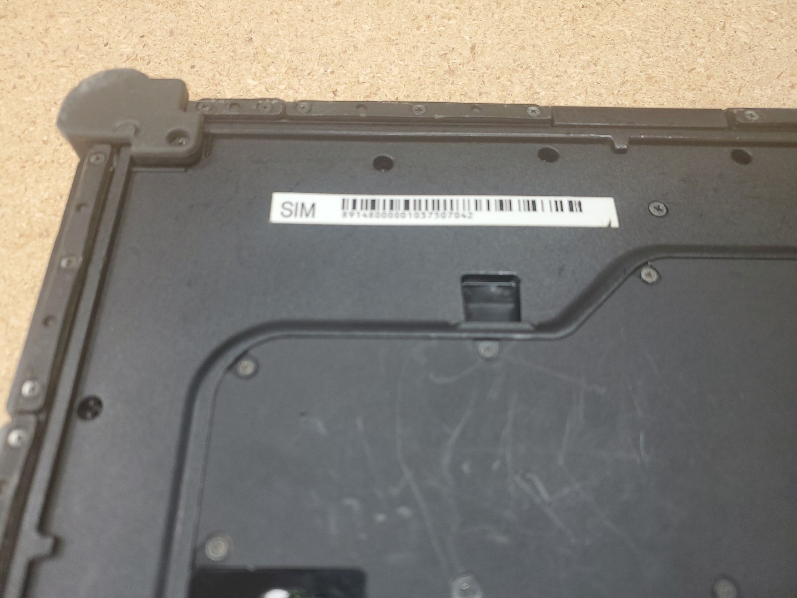 GETAC V110 Laptop Tablet Touch Screen i5-4300U 1.90GHz 8gB No HDD 8379hrs