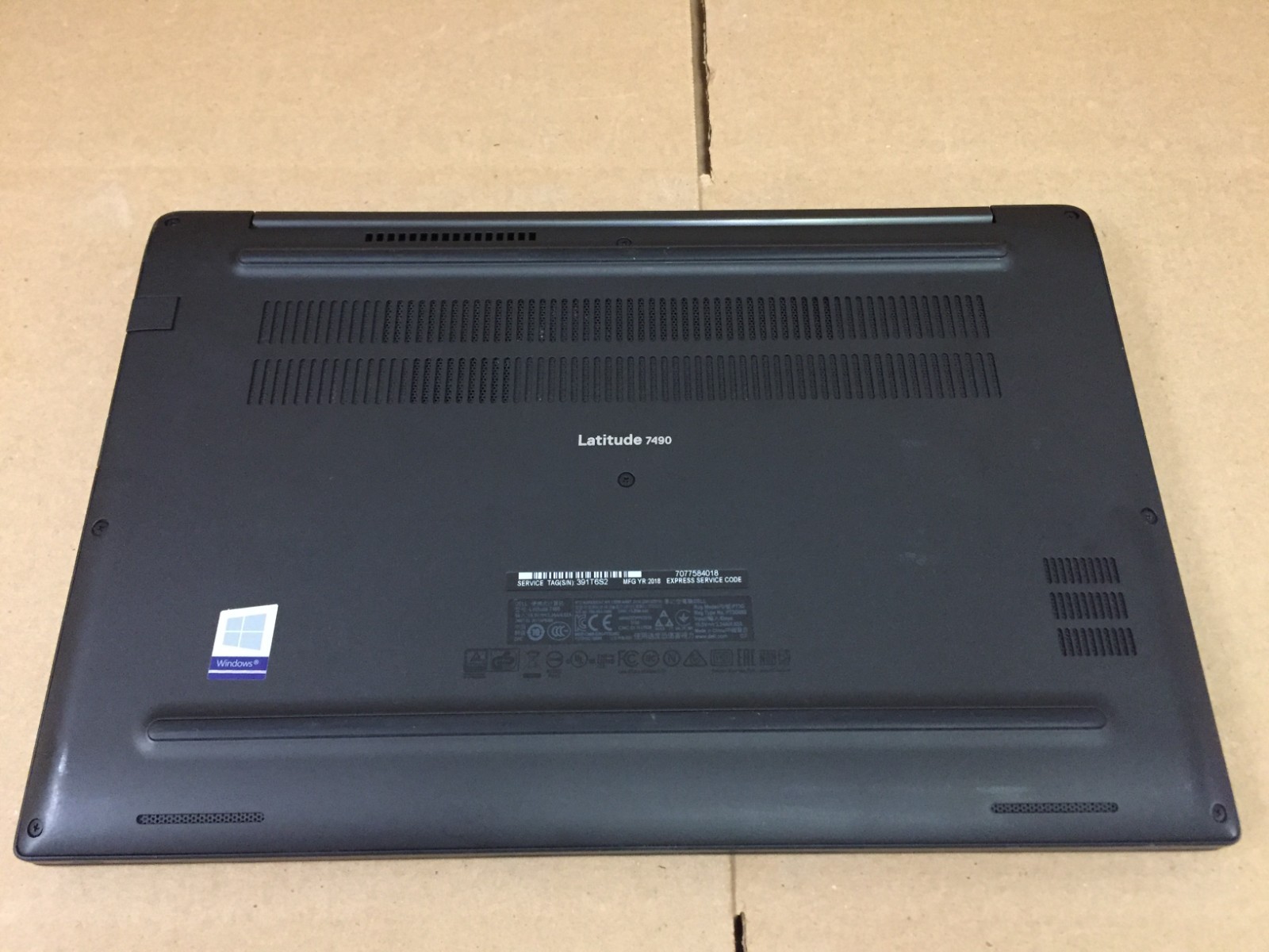 Dell Latitude 7490 14″ FHD Laptop i7-8650U 8GB RAM 256GB SSD w/AC