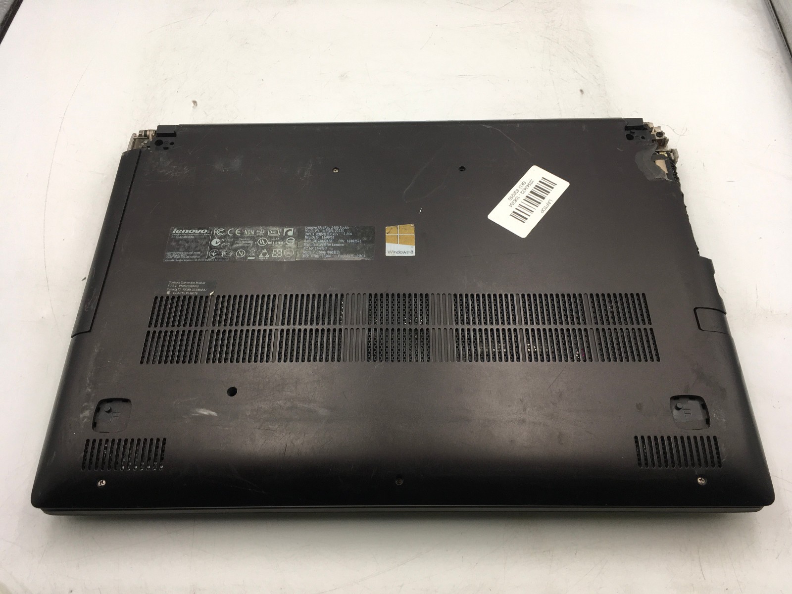 LENOVO IDEAPAD Z400 TOUCH – FOR PARTS – INTEL I5 3230M – 4GB RAM -NO OS-READ- BB