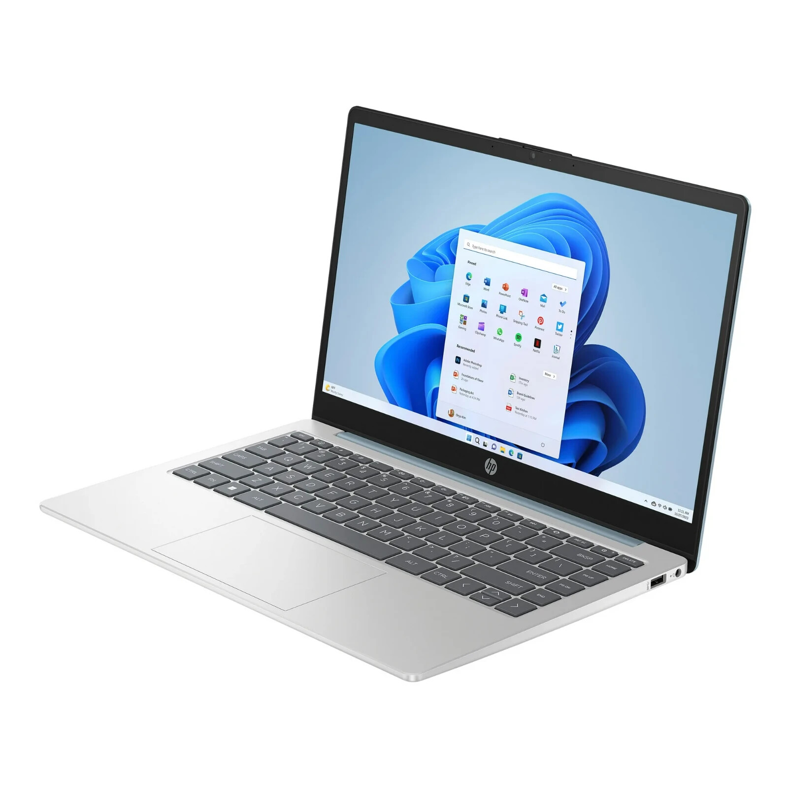 HP 14 inch Laptop Intel Core i3-N305 8GB RAM 256GB SSD Moonlight Blue (2024)