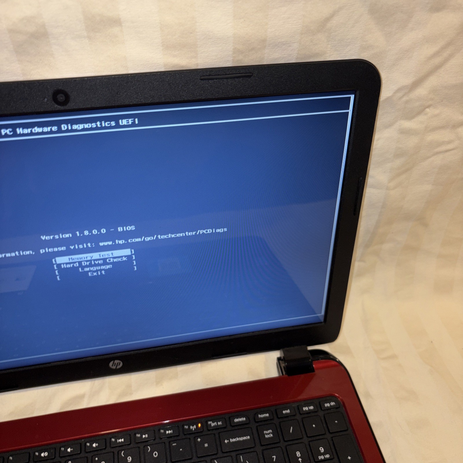 HP 15-r132wm 15.6″ Laptop Pentium N3540 2.16GHz 4GB Ram, No hdd, Boots to BIOS