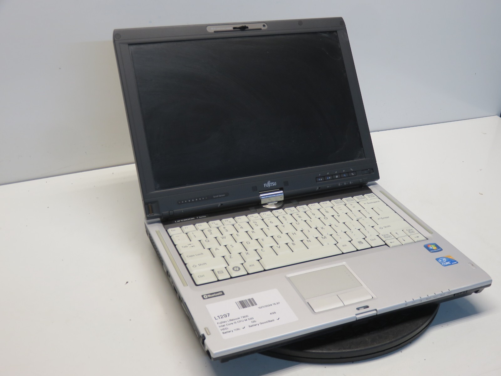 Fujitsu Lifebook T900 Intel Core i5 CPU M 520 2.40GHz 4GB NO HDD
