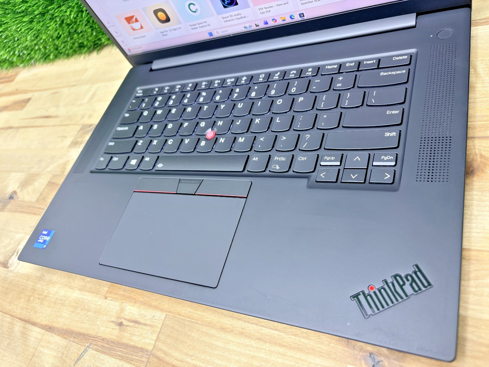 Lenovo ThinkPad P1 Gen 4 Intel i7-11th Gen 2.50GHz 32GB RAM 512GB SSD Win11 Pro*
