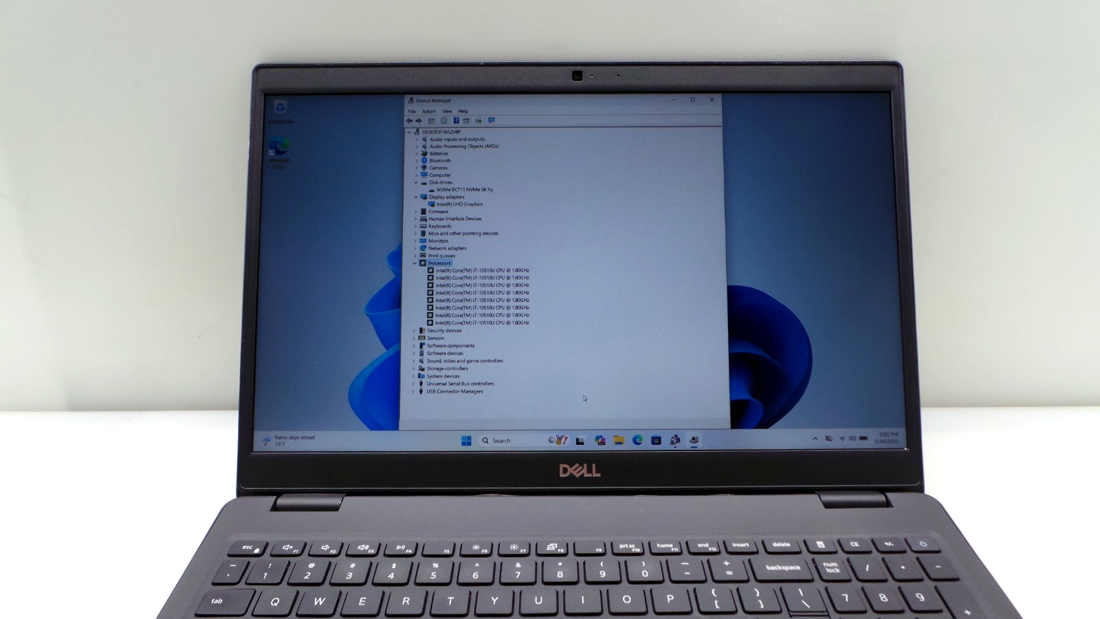Dell Latitude 3510 15.6″ | i7-10510U 1.80GHz | 16GB RAM 256GB NVMe | WIN 11 PRO