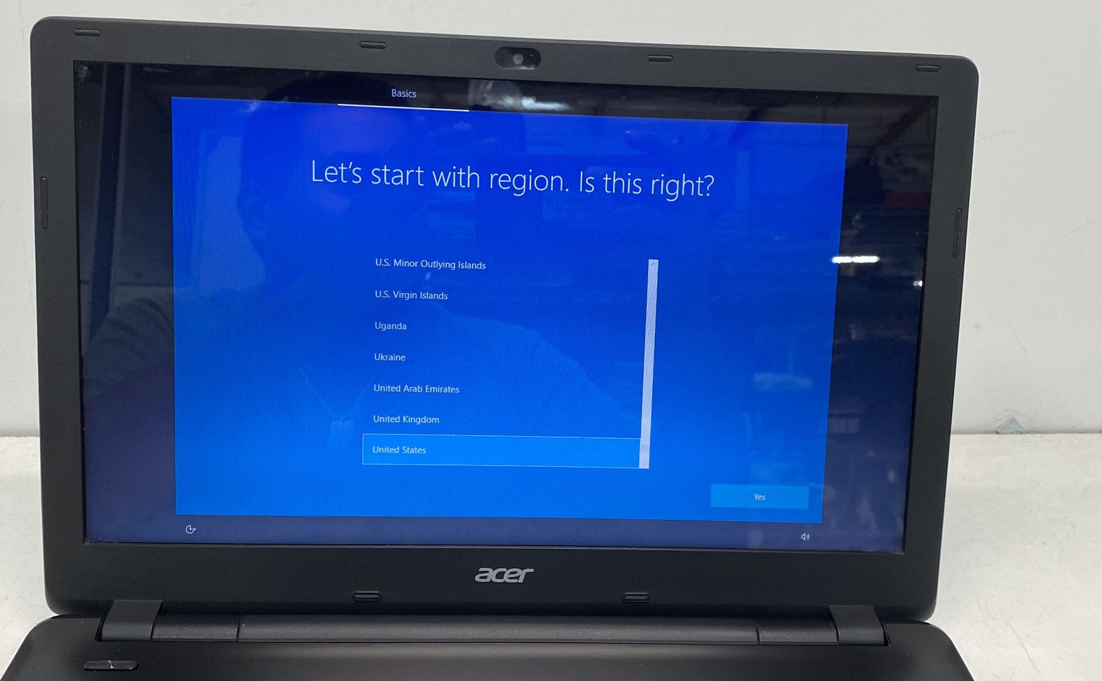 Acer Aspire E5-521 15.6″ Laptop AMD E2 Windows 10 DVD-RW Tested Working
