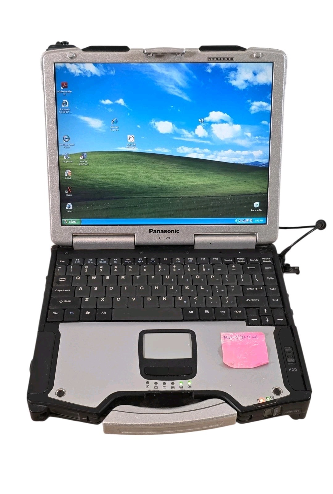 Panasonic Toughbook CF-29 13.3in. (Works When Plugged In) Needs Battery,,,Read..