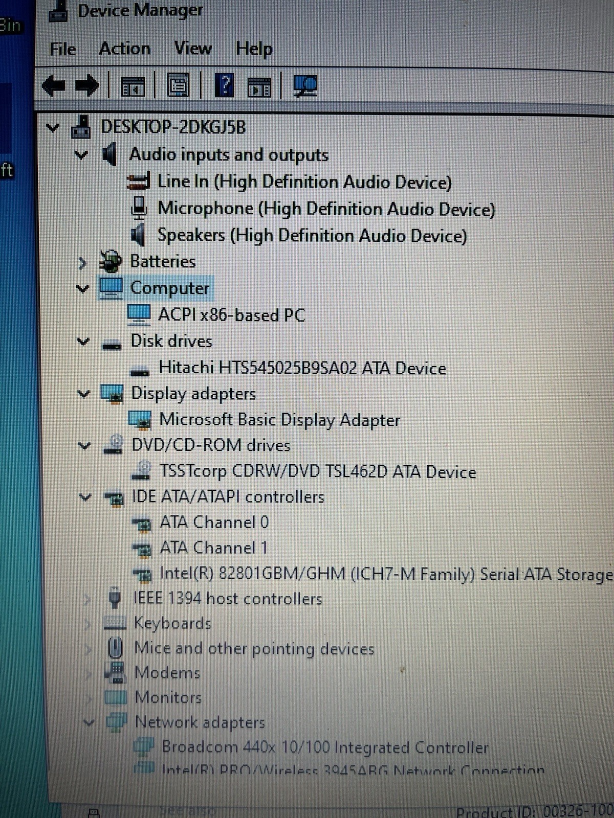 Dell D520 Laptop / 1.66ghz / 2gb / Windows 10/ Microsoft Office. Freezes Up