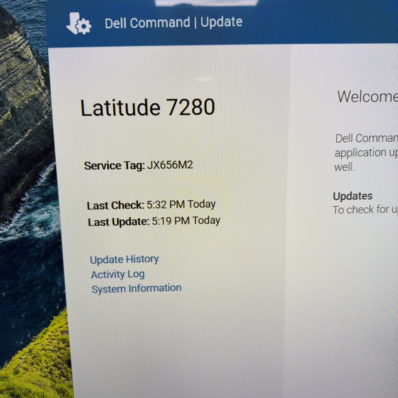 Dell Latitude 7280 Intel i5-6300U @ 2.40GHz 128GB SSD 8GB Laptop -Cracked Screen