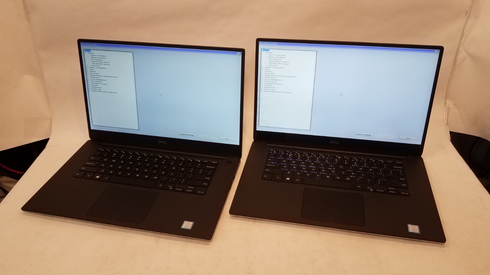 Dell Precision 5530, 15.6″, i7-8850H@2.6GHz, 16GB, 512GB SSD, P1000, Lot of 4
