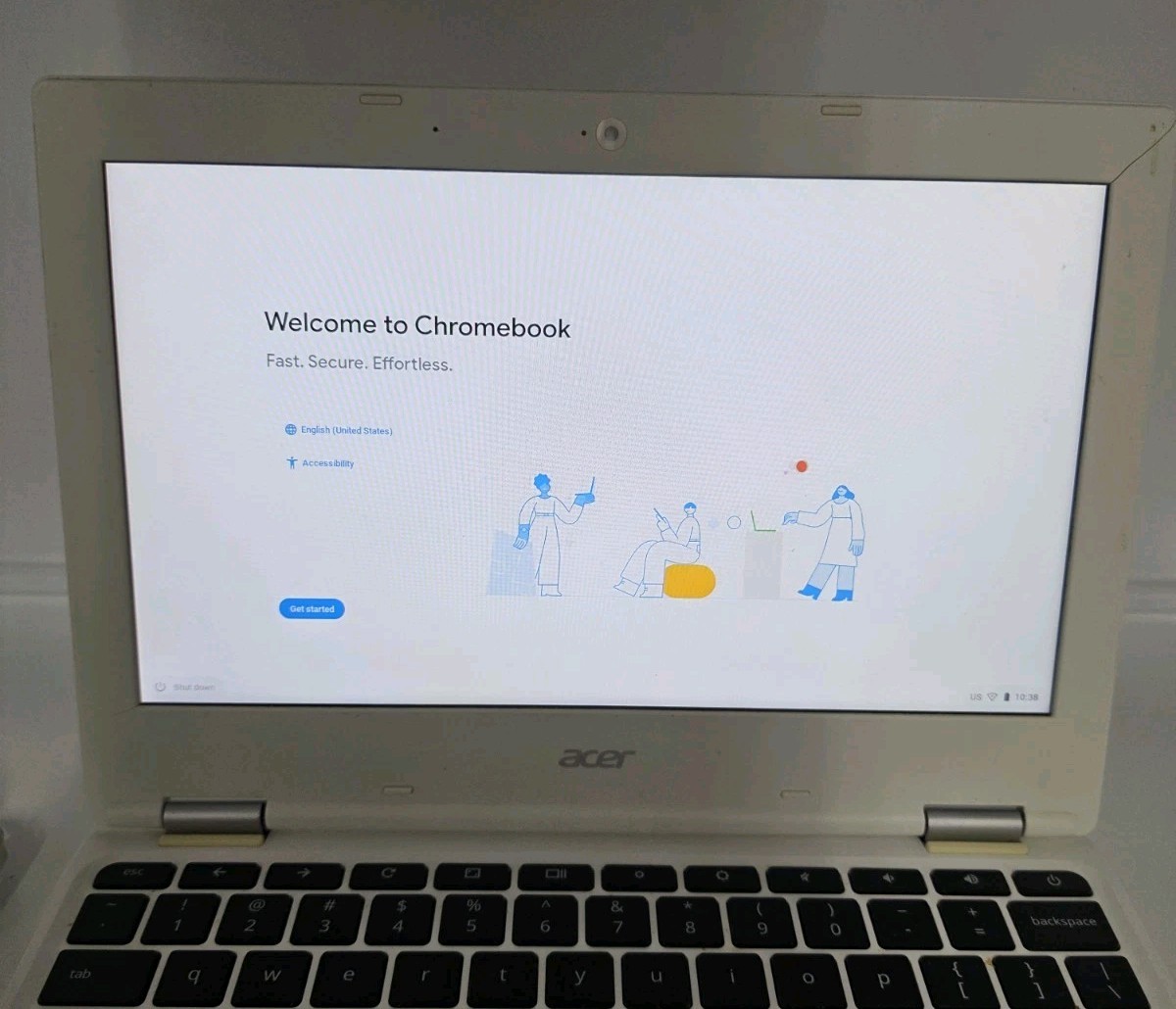 ACER Chromebook 11 CB3-131 N15Q10 Dual Celeron N2840 2.16GHz 11.5″ 16GB SSD 2GB