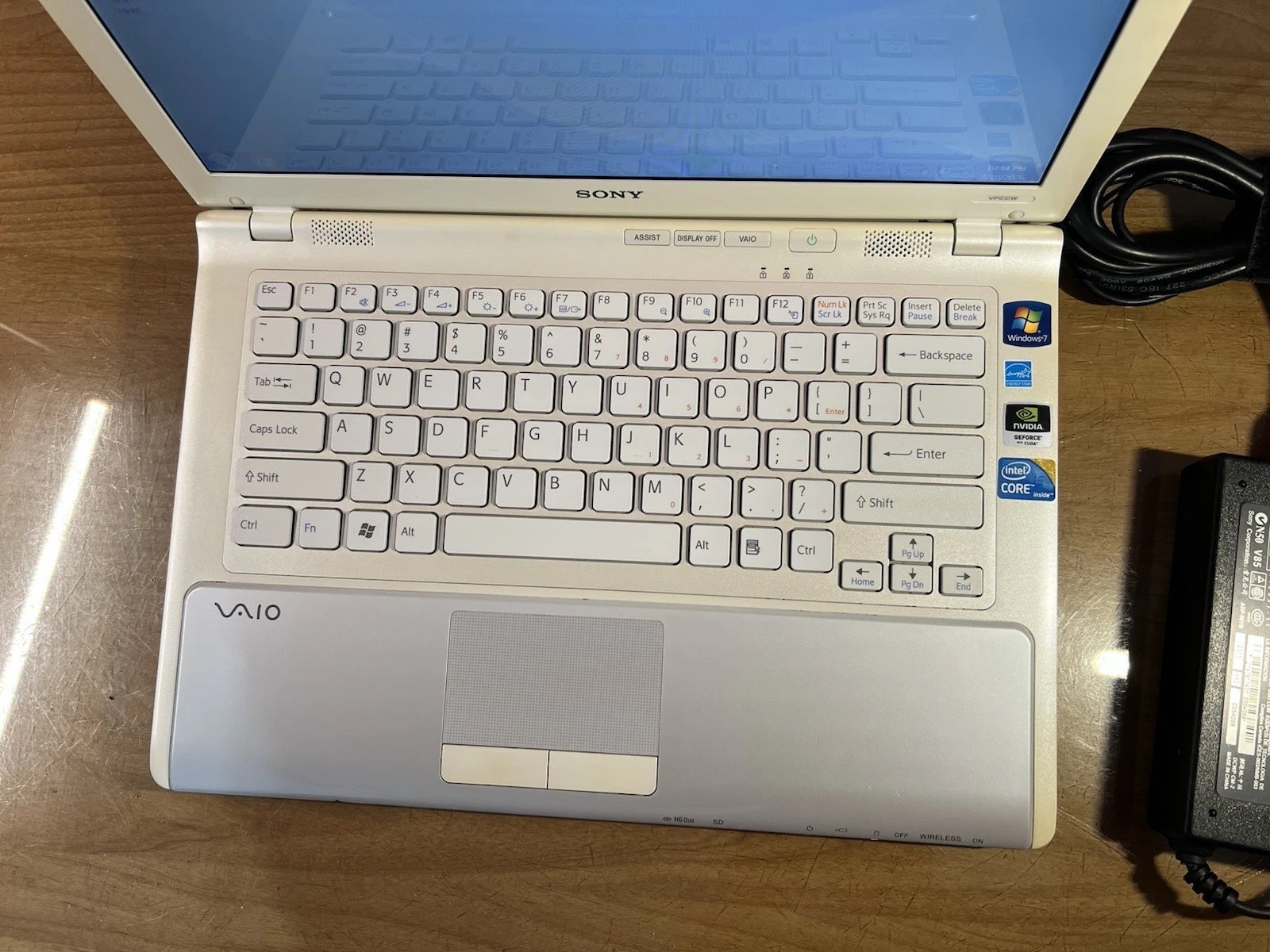 Sony VAIO VPCCW29FX 14” i5 2.53GHz 4GB 500GB Win7 Pro GeForce 310M Tested