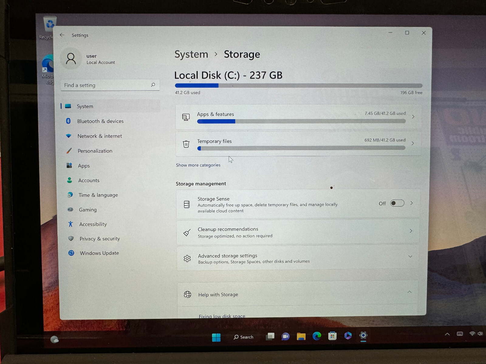 Microsoft Surface Pro 7 12.3″ Intel Core i5-1035G4, 8GB RAM) Laptop **USED**