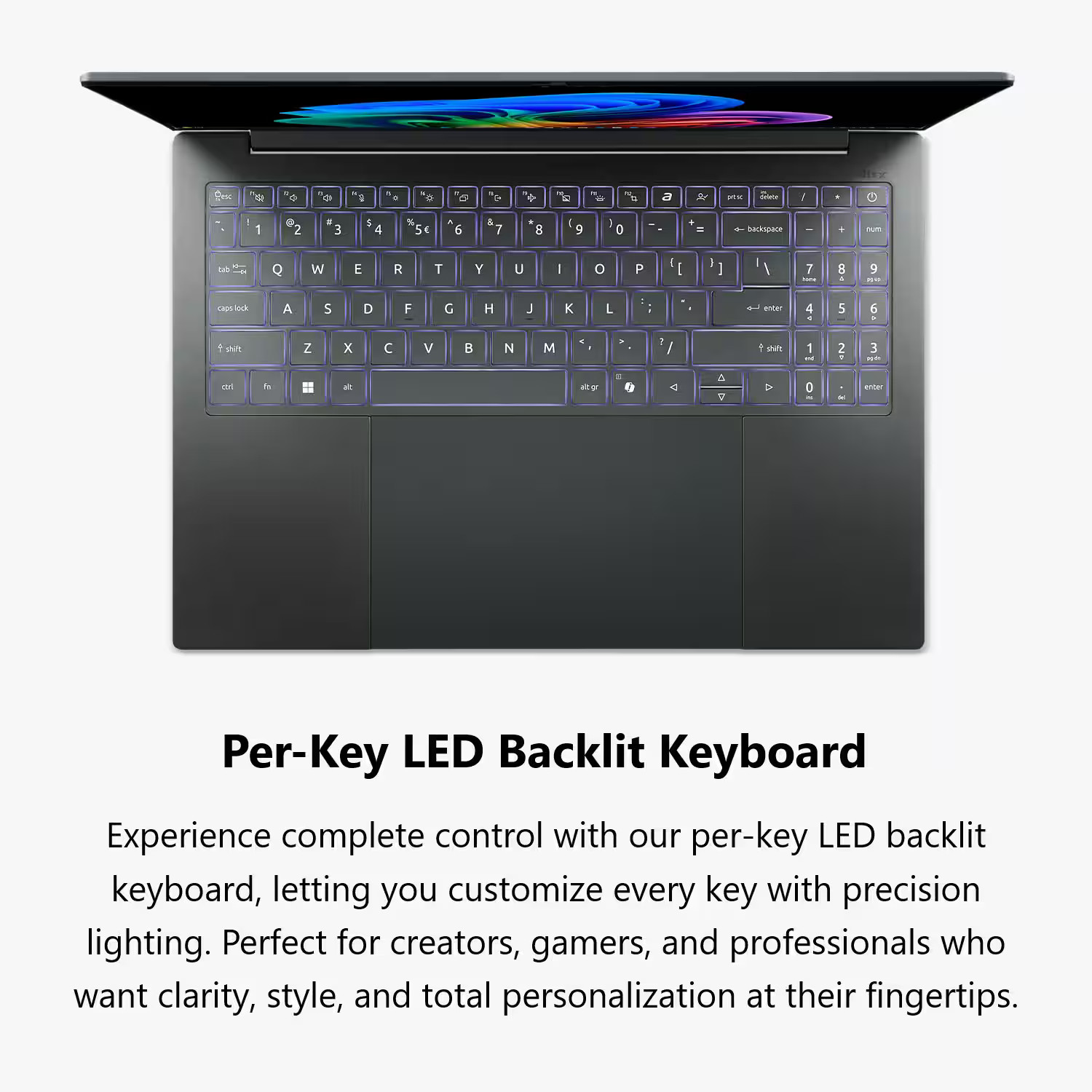 Acer – Swift 16 AI – Copilot+ PC – 16″ 3K OLED Touchscreen Laptop – Intel Cor…