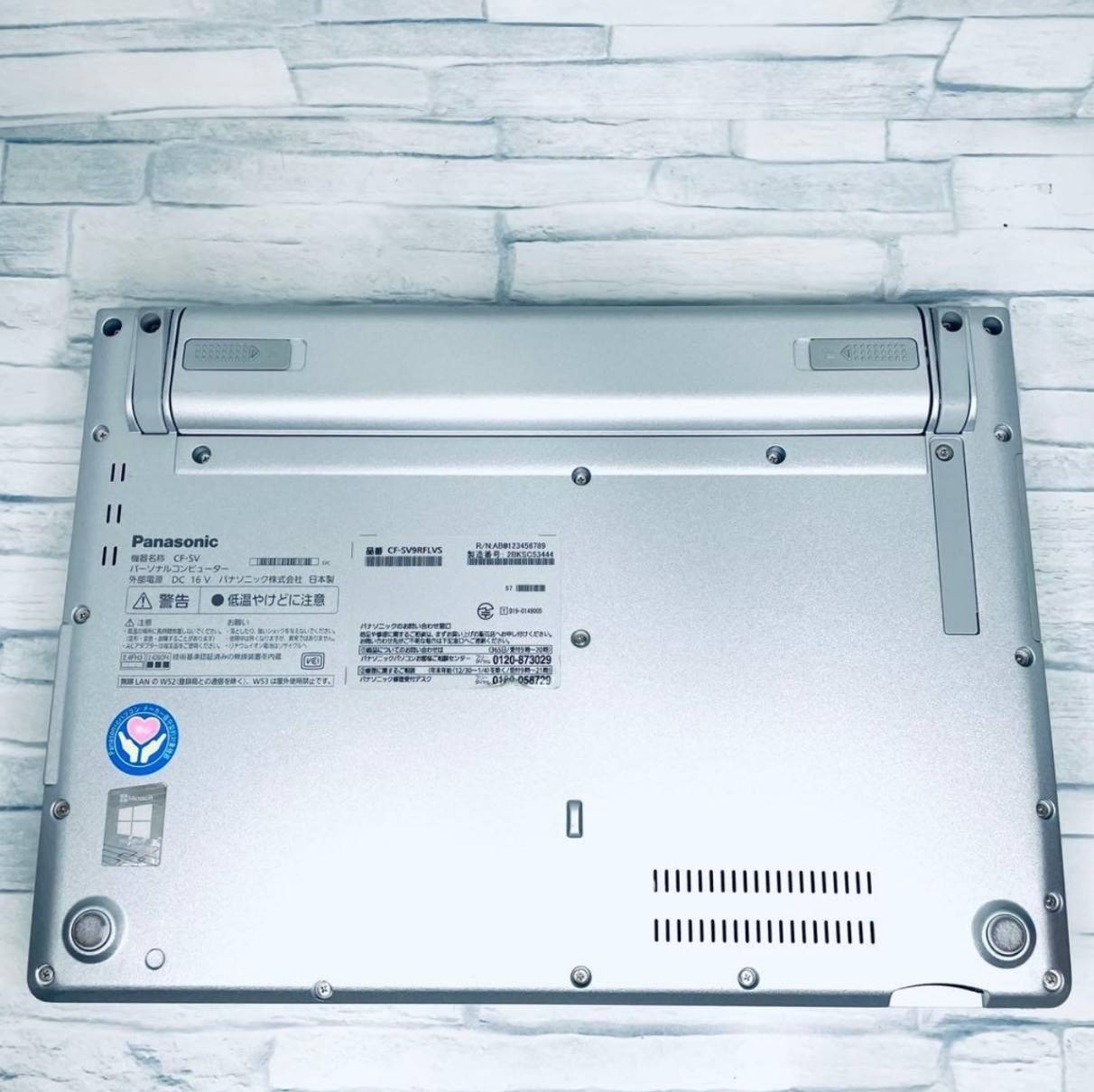Panasonic Let’s Note CF-SV9 i5 10310U RAM 16GB SSD 240GB Win11pro Used w/AC