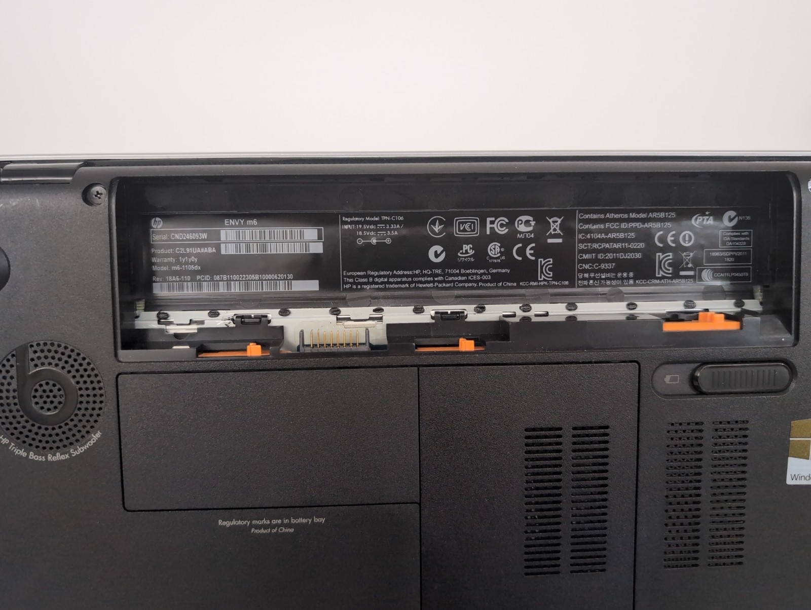 HP Envy M6 15.6″ AMD A10-4600M 2.3GHz Win8 Beats