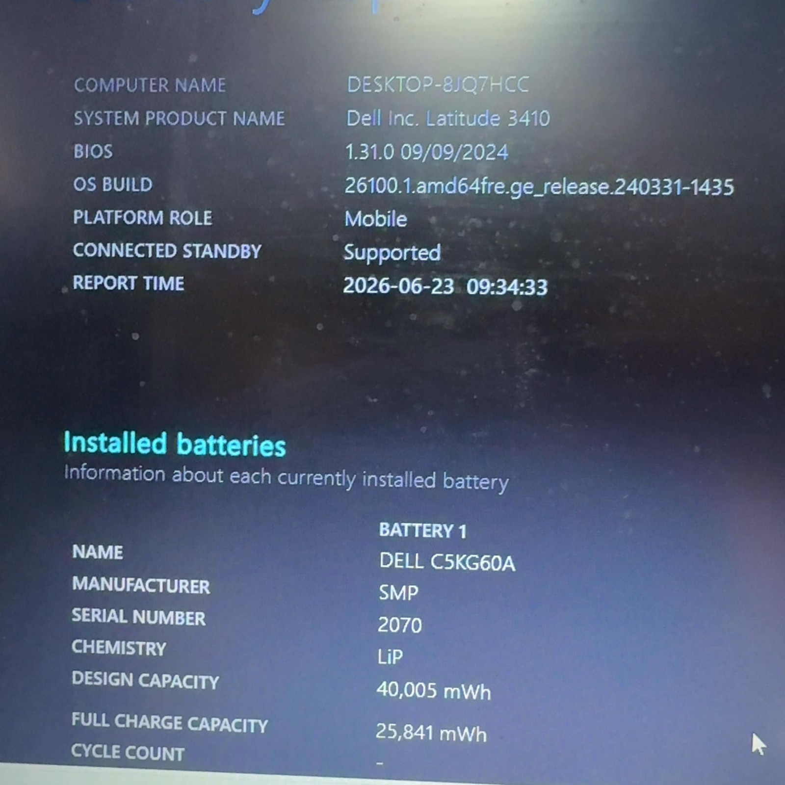 Dell Latitude 3410 14″ Laptop i3-10110U 8GB RAM 256GB NVMe SSD Win 11 Pro