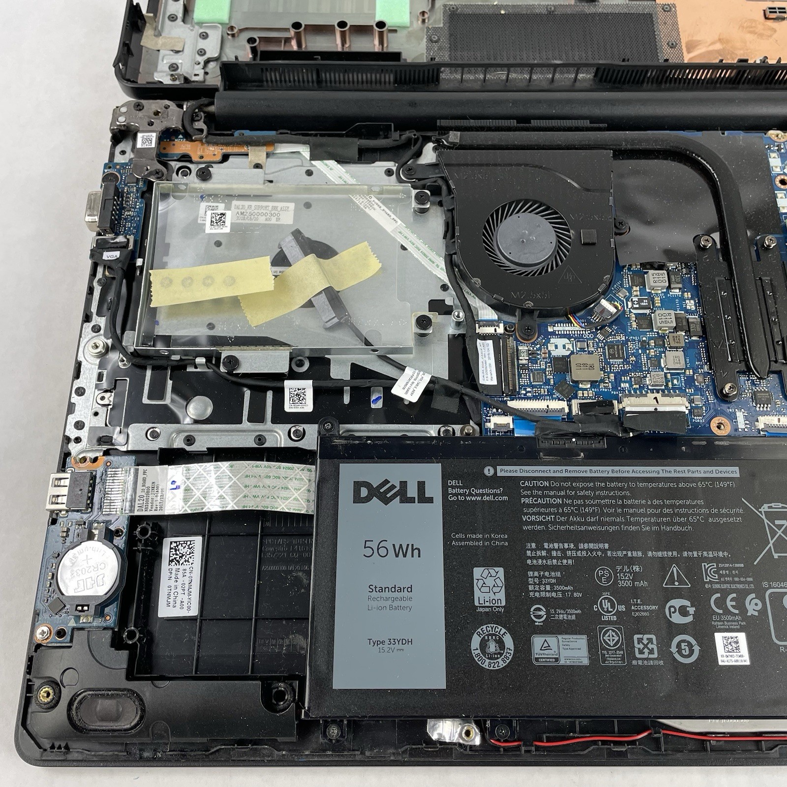 Dell Latitude 3590 15.6″ i5-8250U 1.60 GHz 8 GB RAM No SSD No OS – Bad Corner