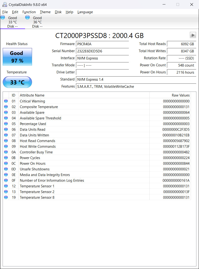 Dell Alienware M18 R1 13th Gen i9-13900HX 64GB 2TB RAID1 RTX4080 1920×1200 480Hz