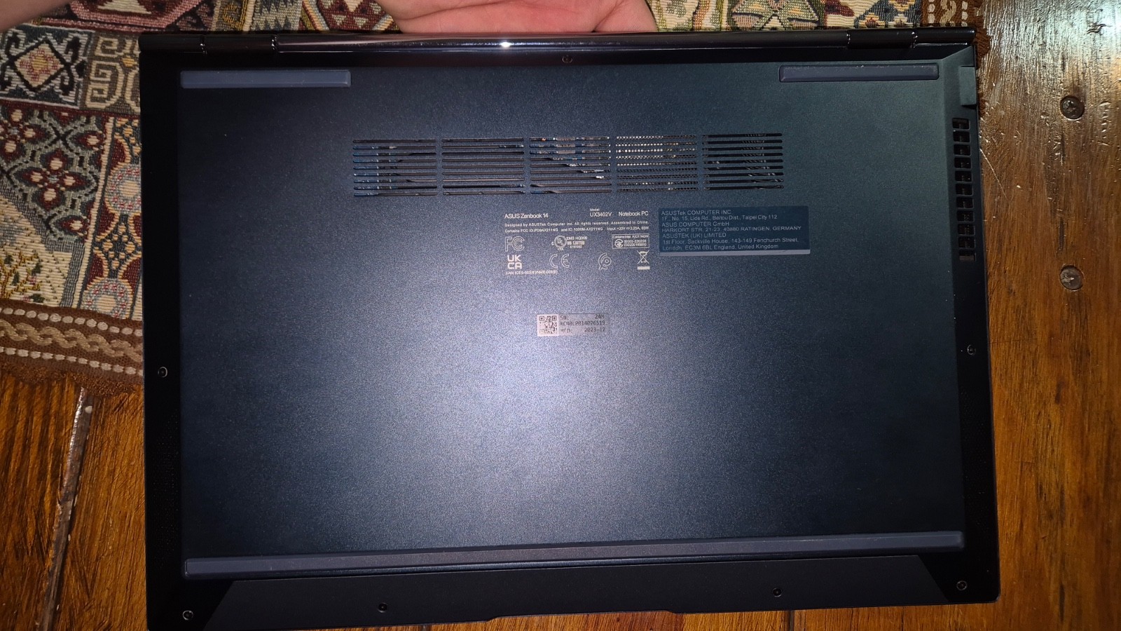 asus zenbook 14x oled i7-13700h