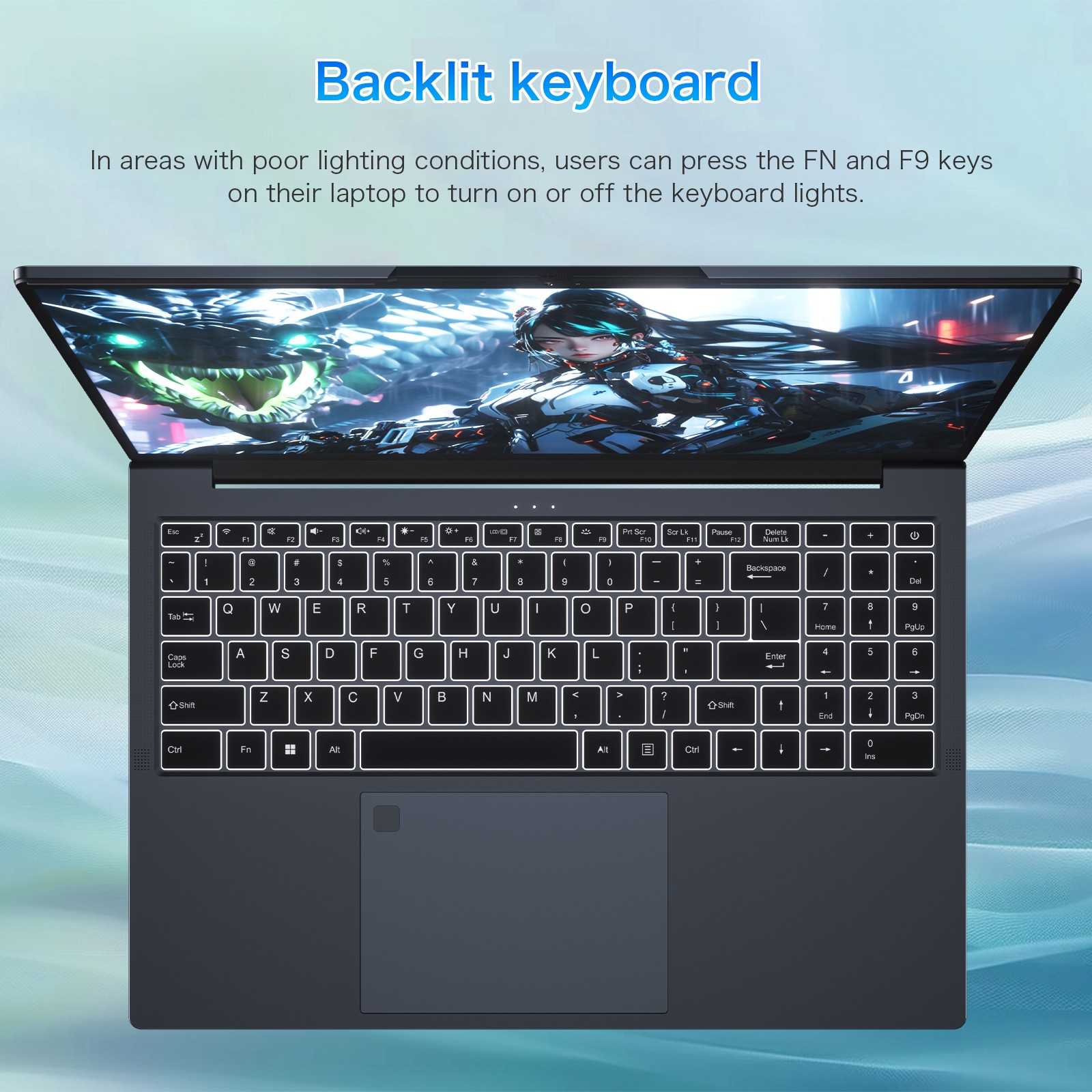 16″ Laptop R5 7430U 32GB RAM 1TB SSD Numeric Keyboard Business Student Computer